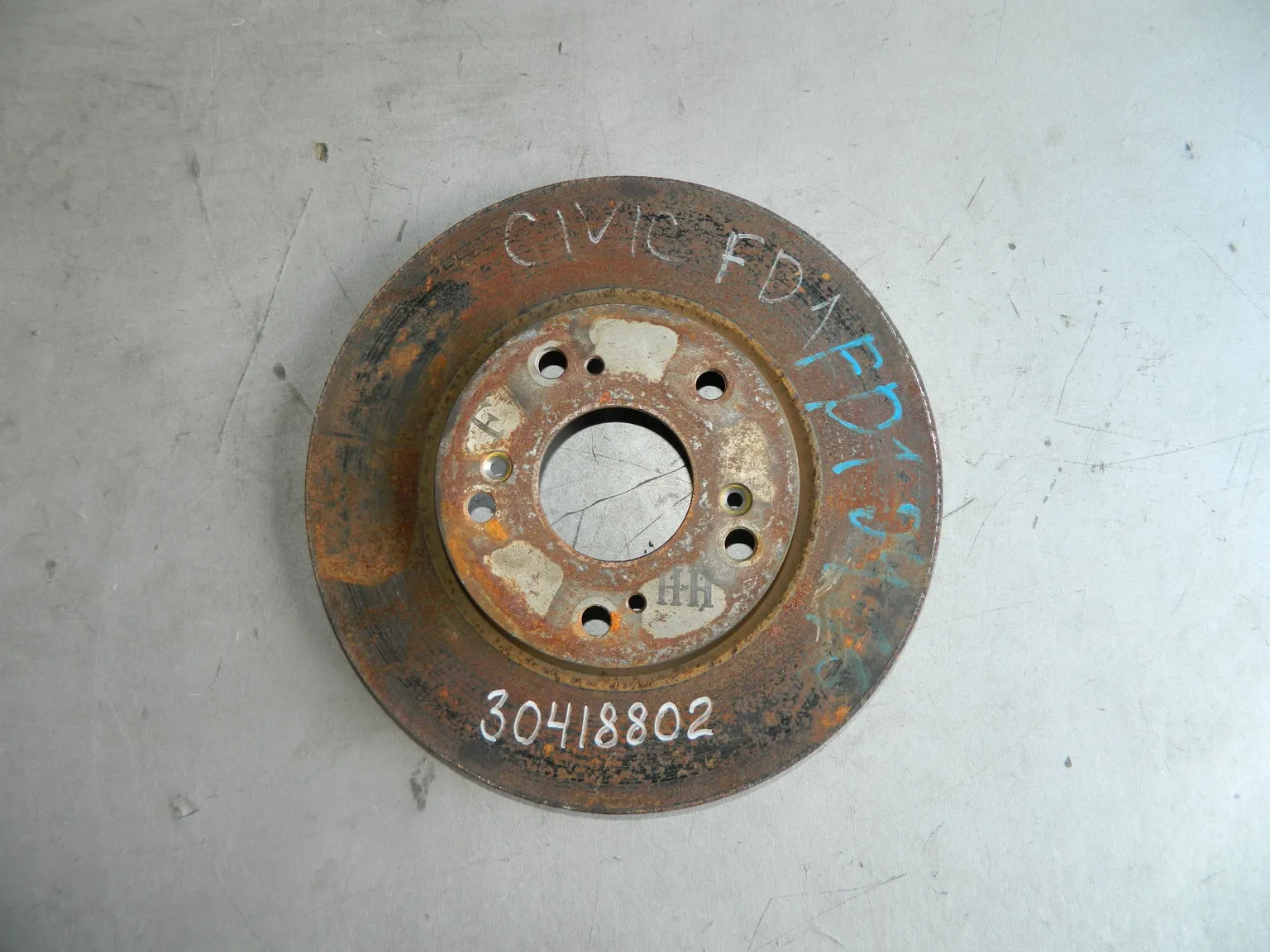 Диск тормозной HONDA CIVIC FD1 Перед (Контрактный) 30418802
