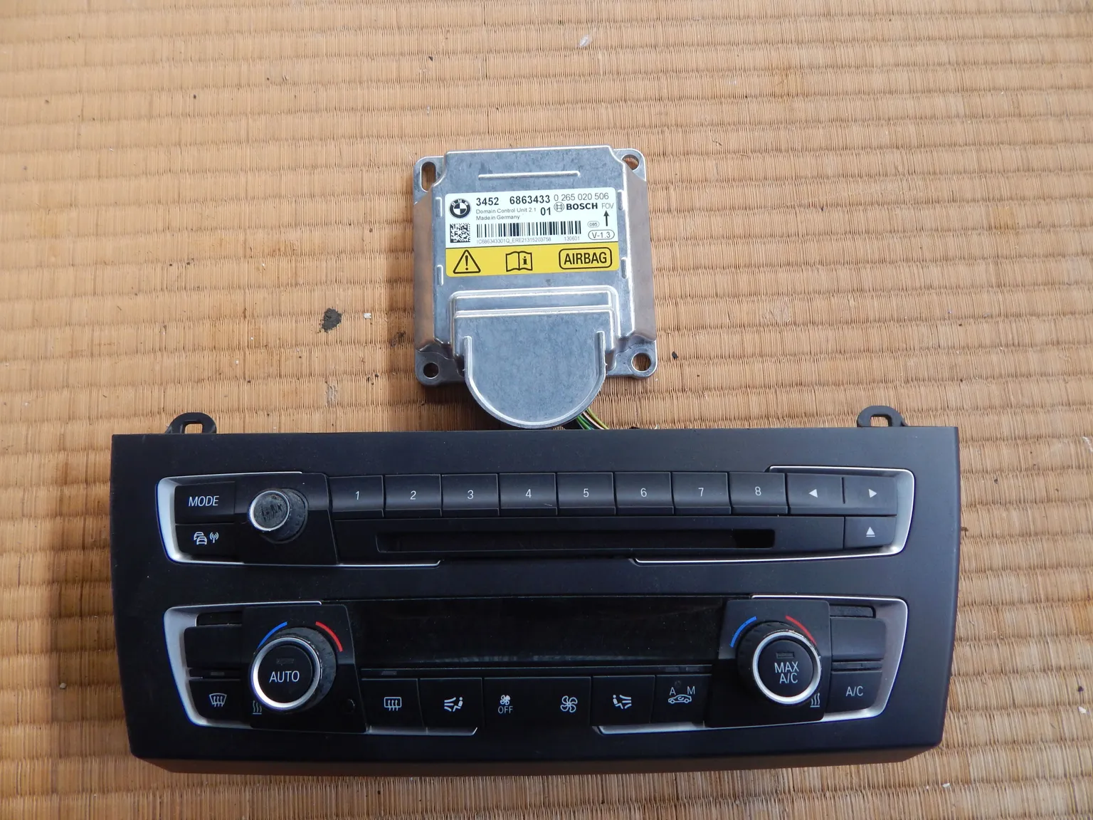 Блок управления климат контролем BMW 1-series F20 (контрактный) 35815001