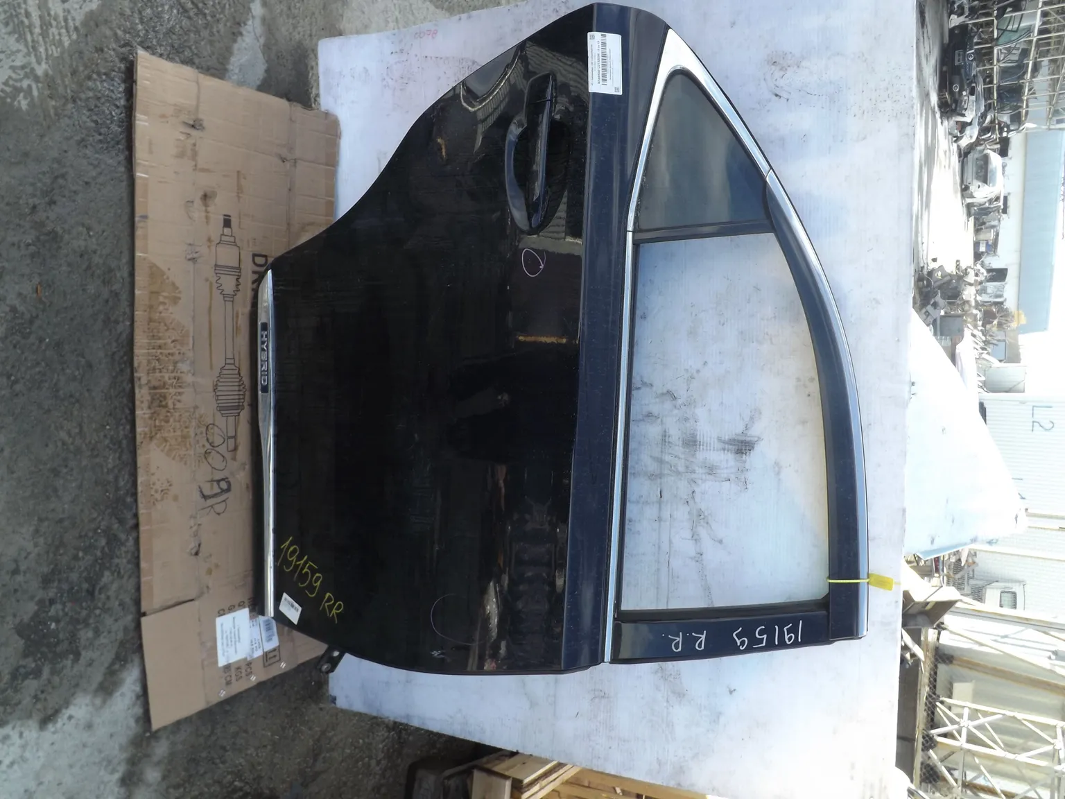 Дверь LEXUS HS250H F10 2009г Зад Прав (Темно-синяя) (Контрактный) 94603372
