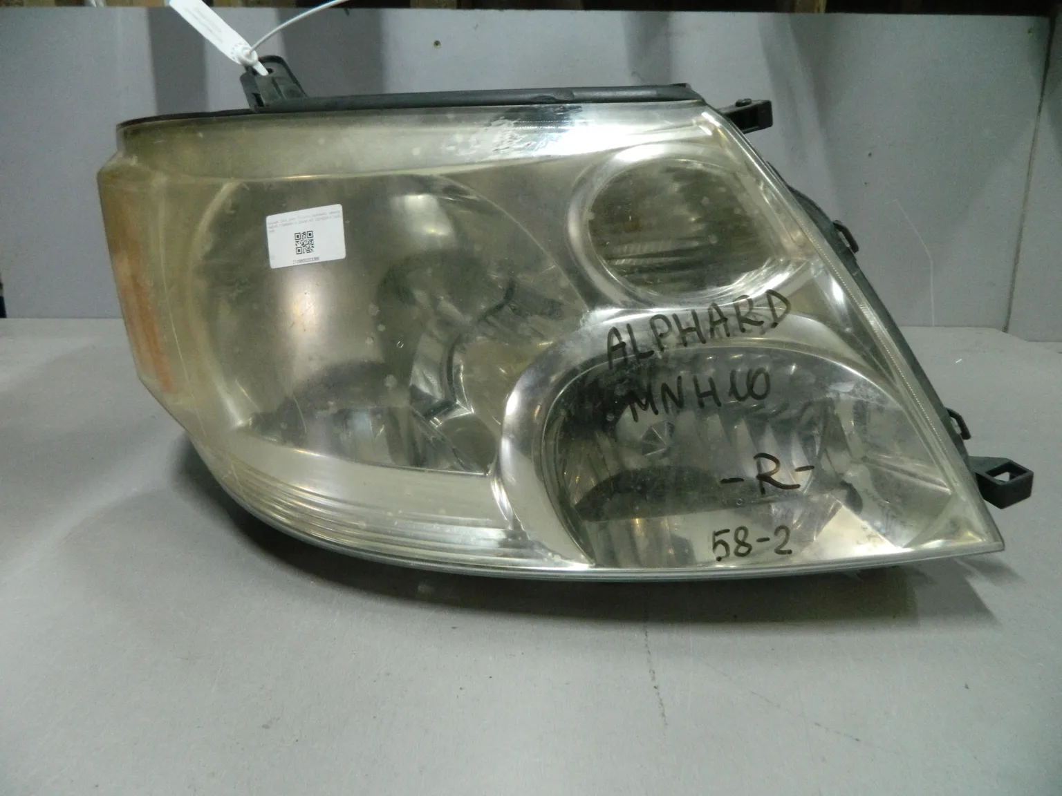 Фара TOYOTA ALPHARD ANH10 Перед Прав 582 (Контрактный) 03344542