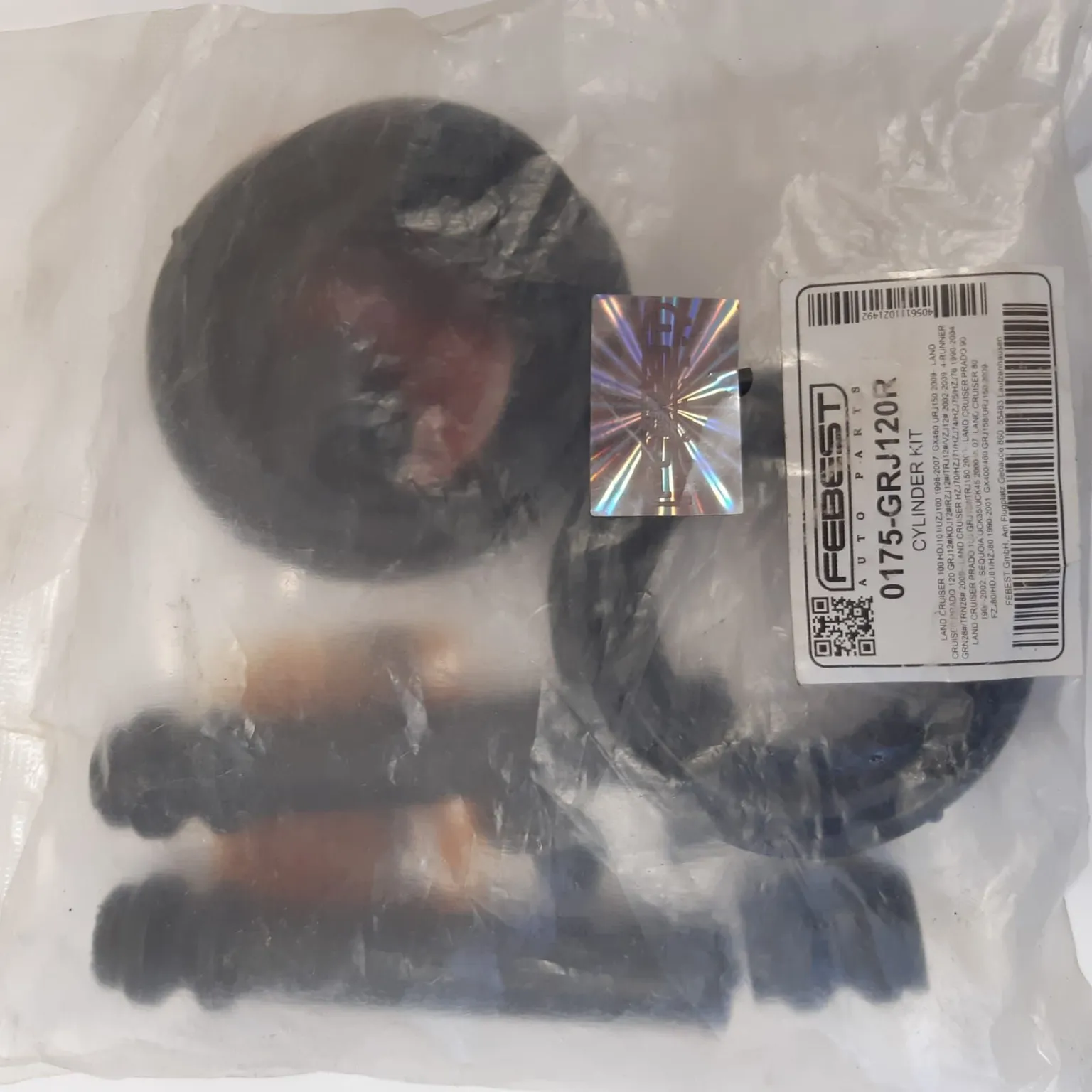 Ремкомплект тормозного суппорта FEBEST 0175GRJ120R TOYOTA Land Cruiser Prado