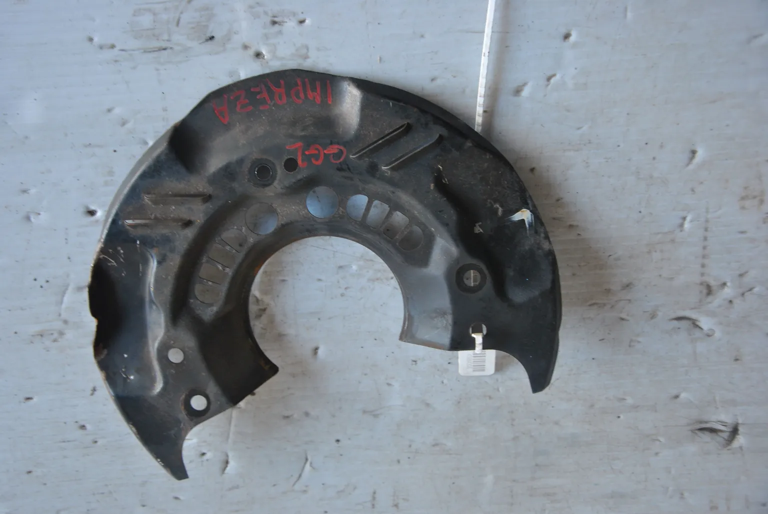 Щиток тормозного диска SUBARU IMPREZA GG2 Перед Прав (Контрактный) 45984306