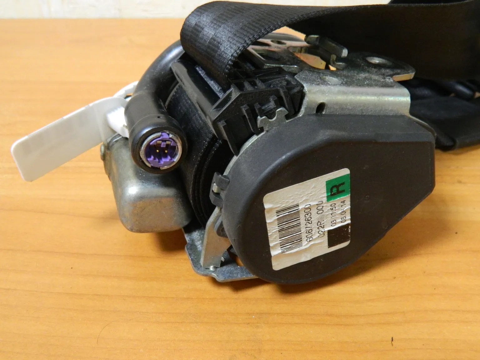 Ремень безопастности AUDI Q7 4L Зад Прав (Б/У) 35020608