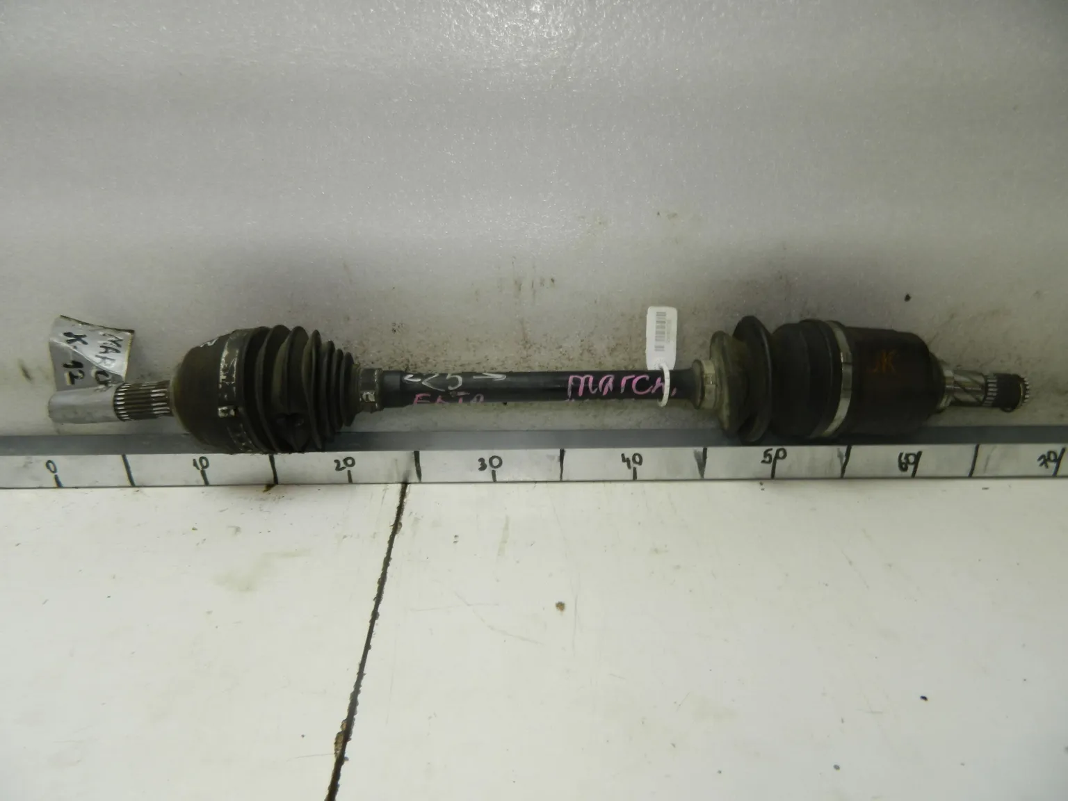 Привод NISSAN MARCH K12 CR12DE Перед Лев (Контрактный) 35015530