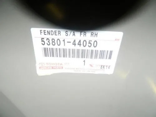 Крыло TOYOTA 5380144050 Прав. TOYOTA ISIS ANM10G