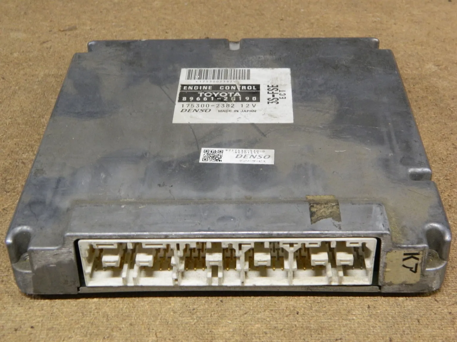 Блок управления ДВС TOYOTA CORONA 3SFSE (Контрактный) 9643 896612G190