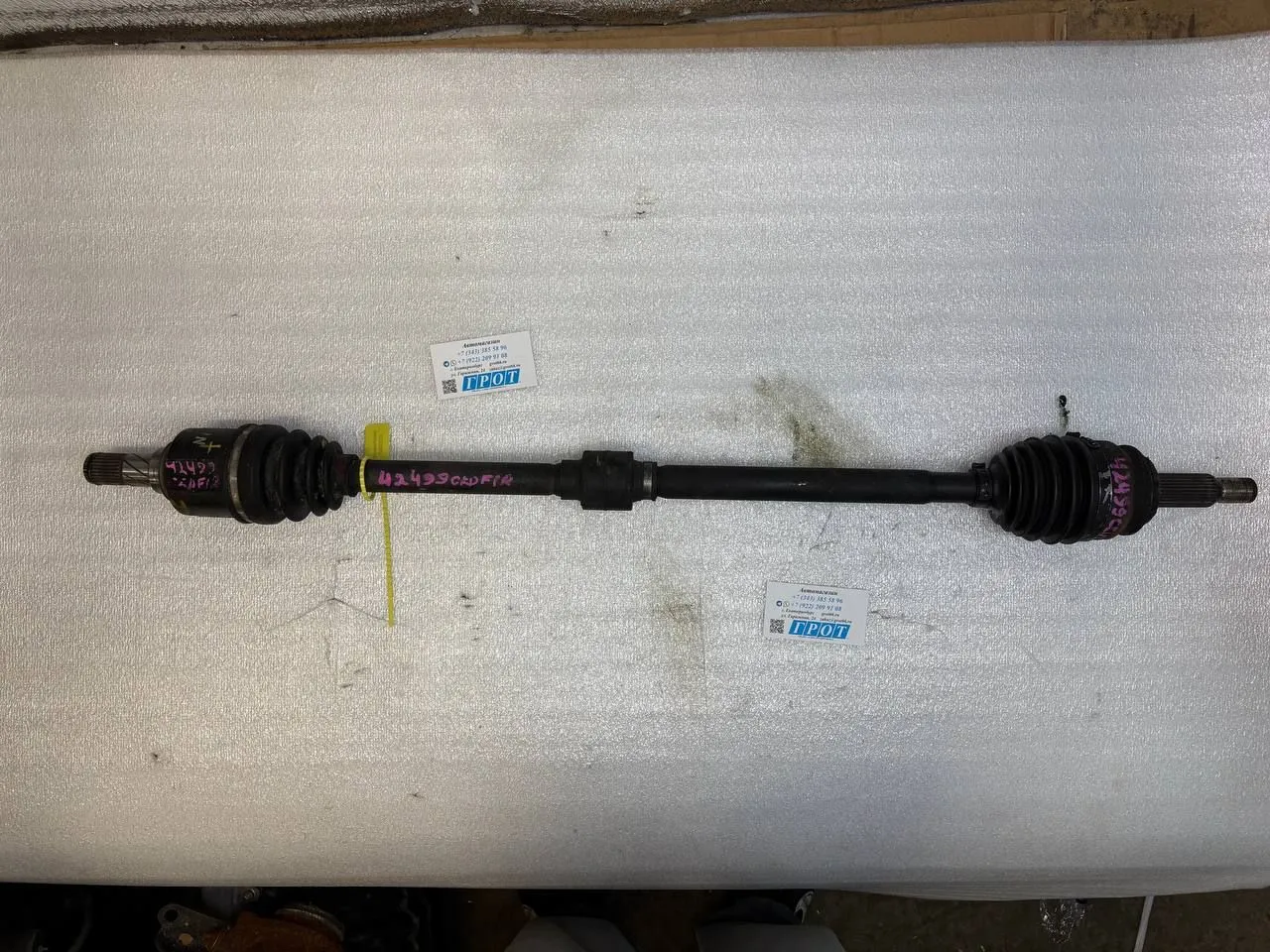Привод MITSUBISHI LANCER X 4B10 2WD Перед Прав (Контрактный) 94603023
