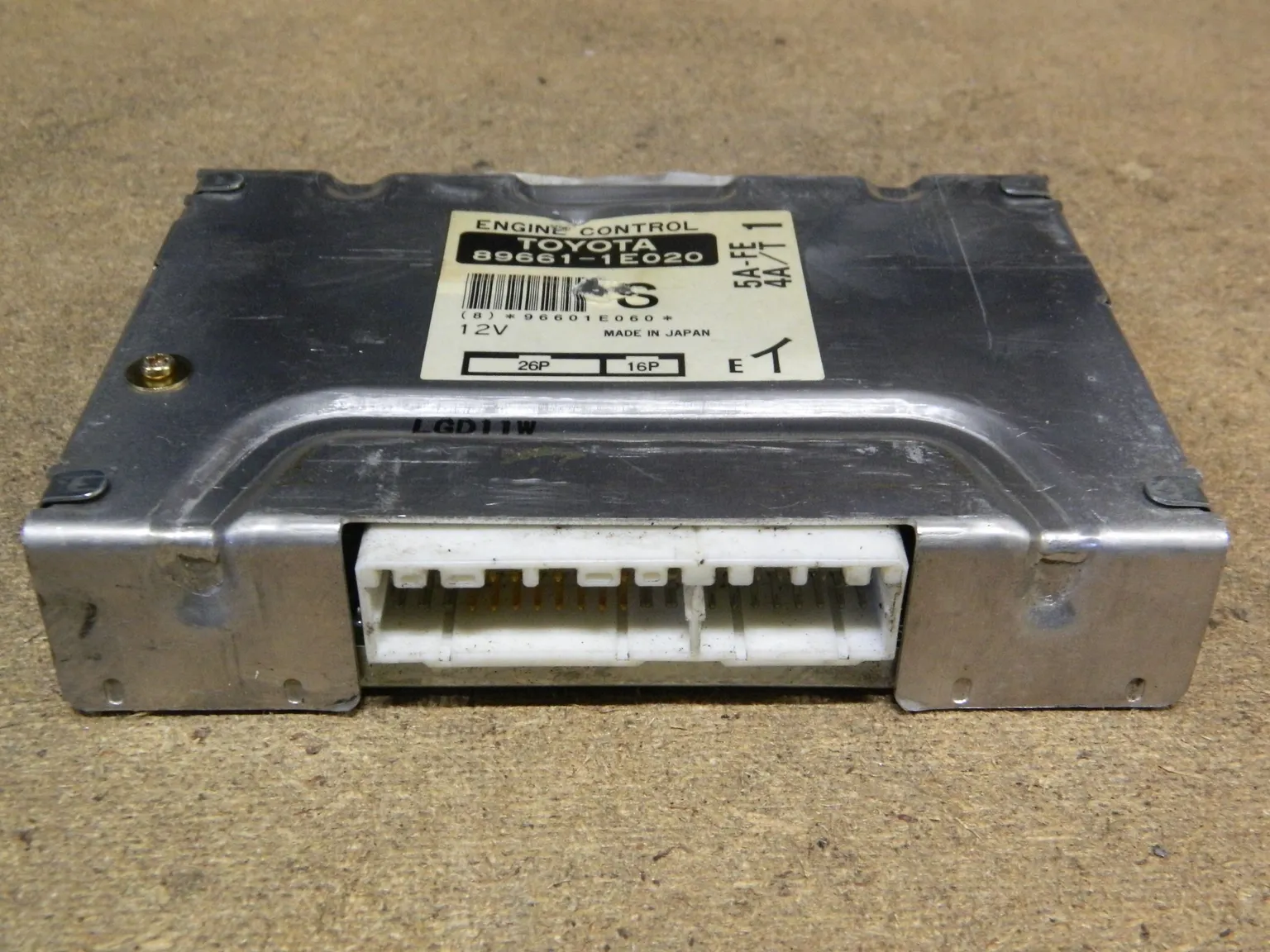 Блок управления ДВС TOYOTA COROLLA 5AFE (Контрактный) 10160 896611E020