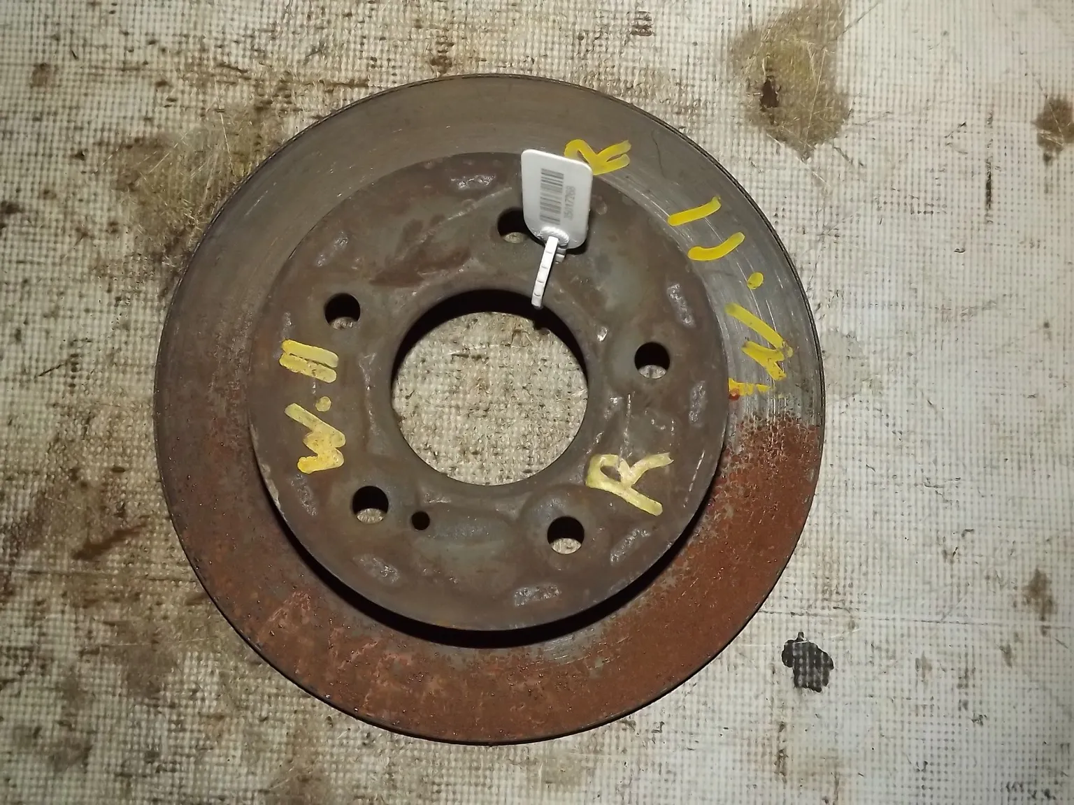 Диск тормозной NISSAN AVENIR W11 Зад (Контрактный) 35017268