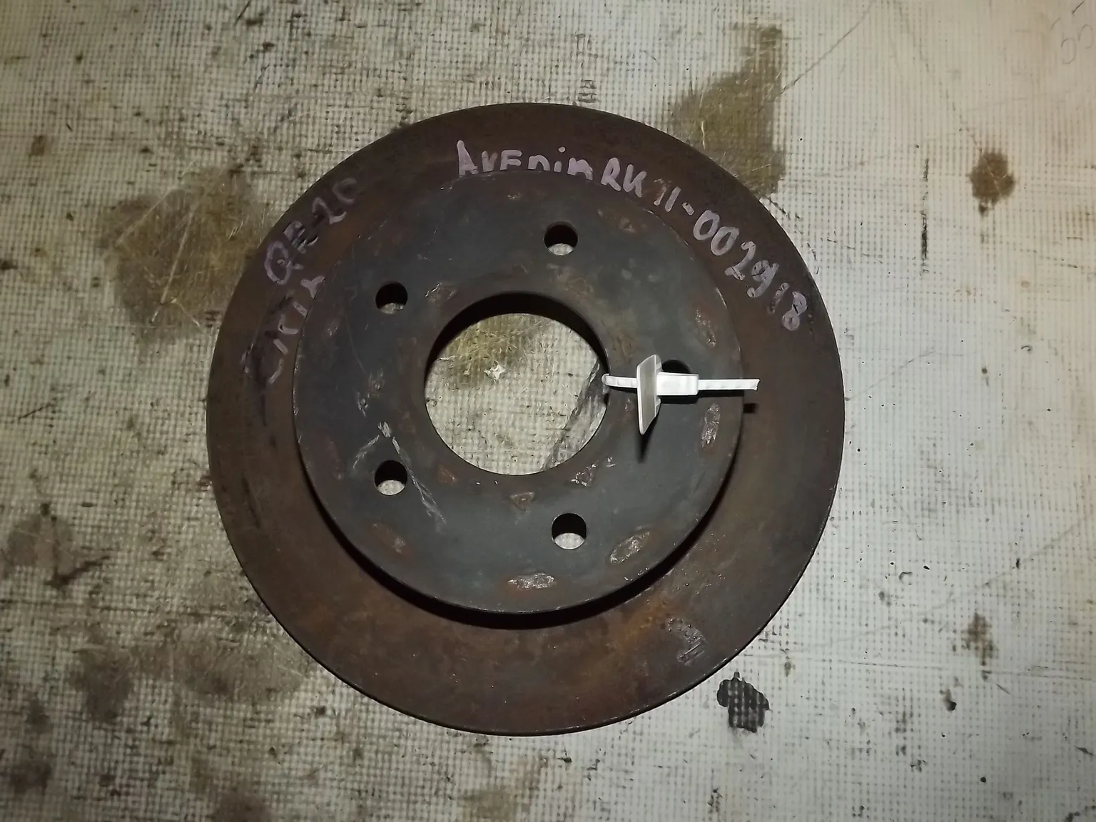 Диск тормозной NISSAN AVENIR PW11 Зад (Контрактный) 35017230