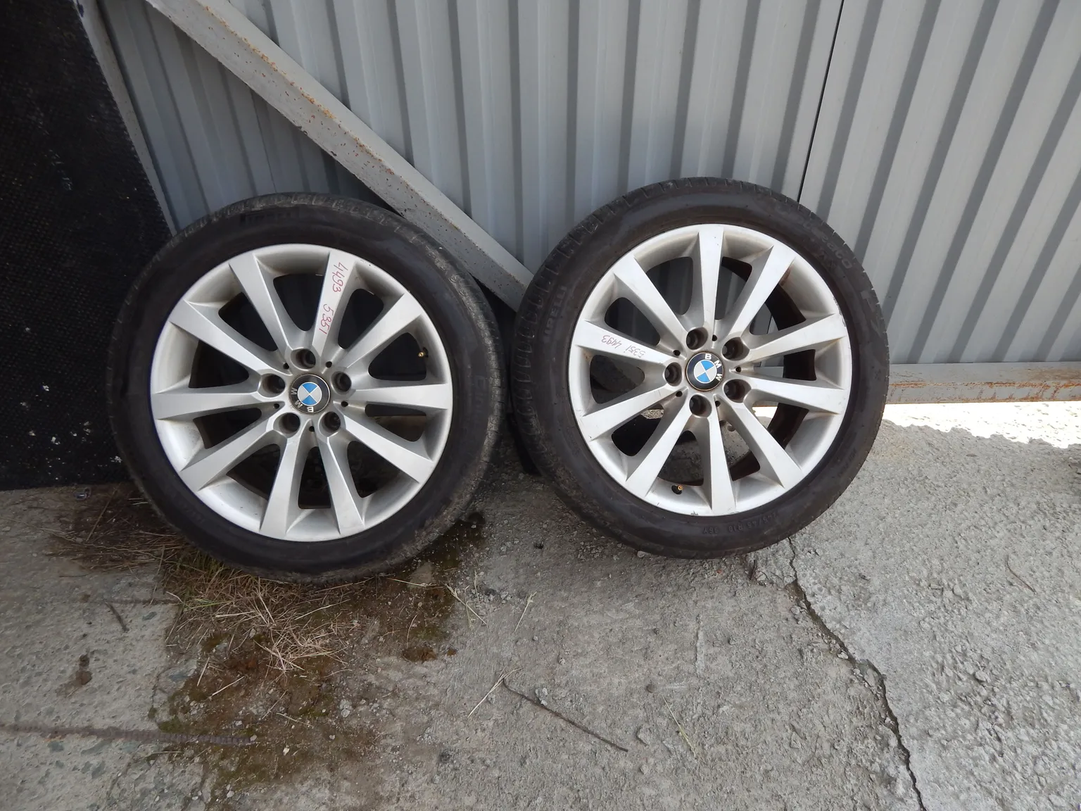 Колеса комплект (2шт) BMW 245/45 R18 (Контрактный) 535i4493