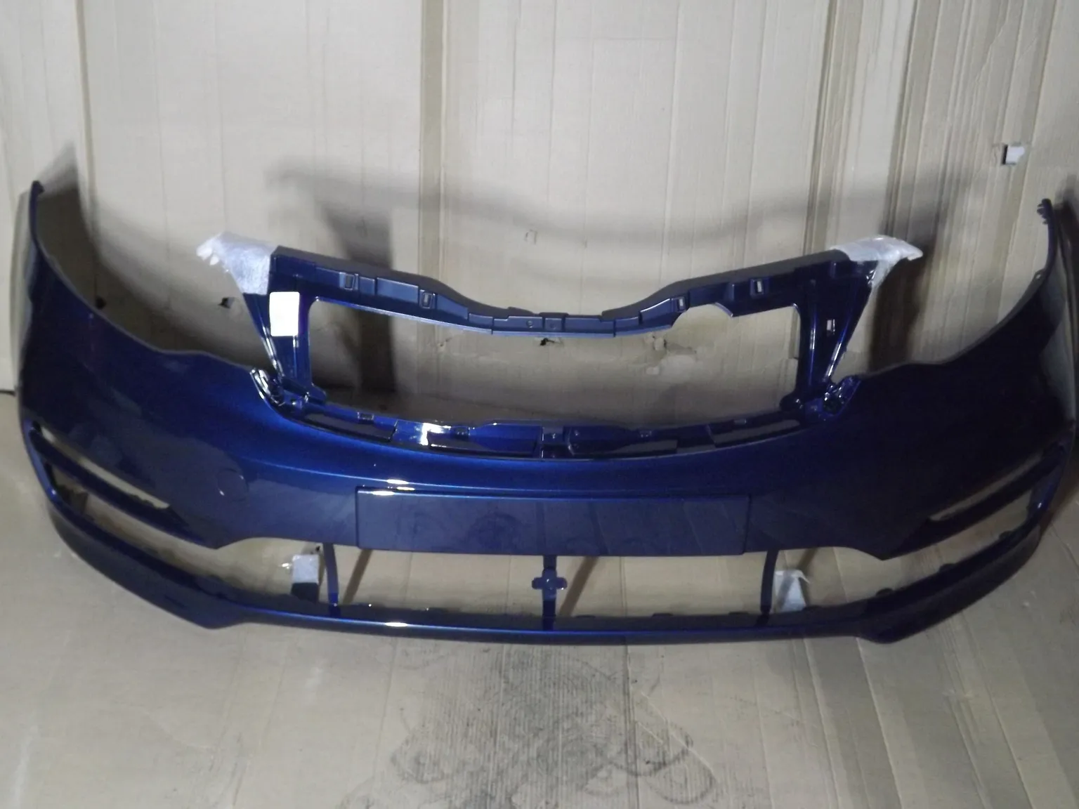 Бампер передний ATB 1AKR3T01AFZD6 KIA RIO III 2015 - 2017 Рестайлинг "Синий" (Dazzling blue) ZD6