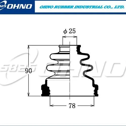 Пыльник ШРУС OHNO FB2153 SUZUKI GRAND VITARA 01-16