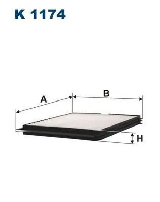 Фильтр салонный FILTRON K1174