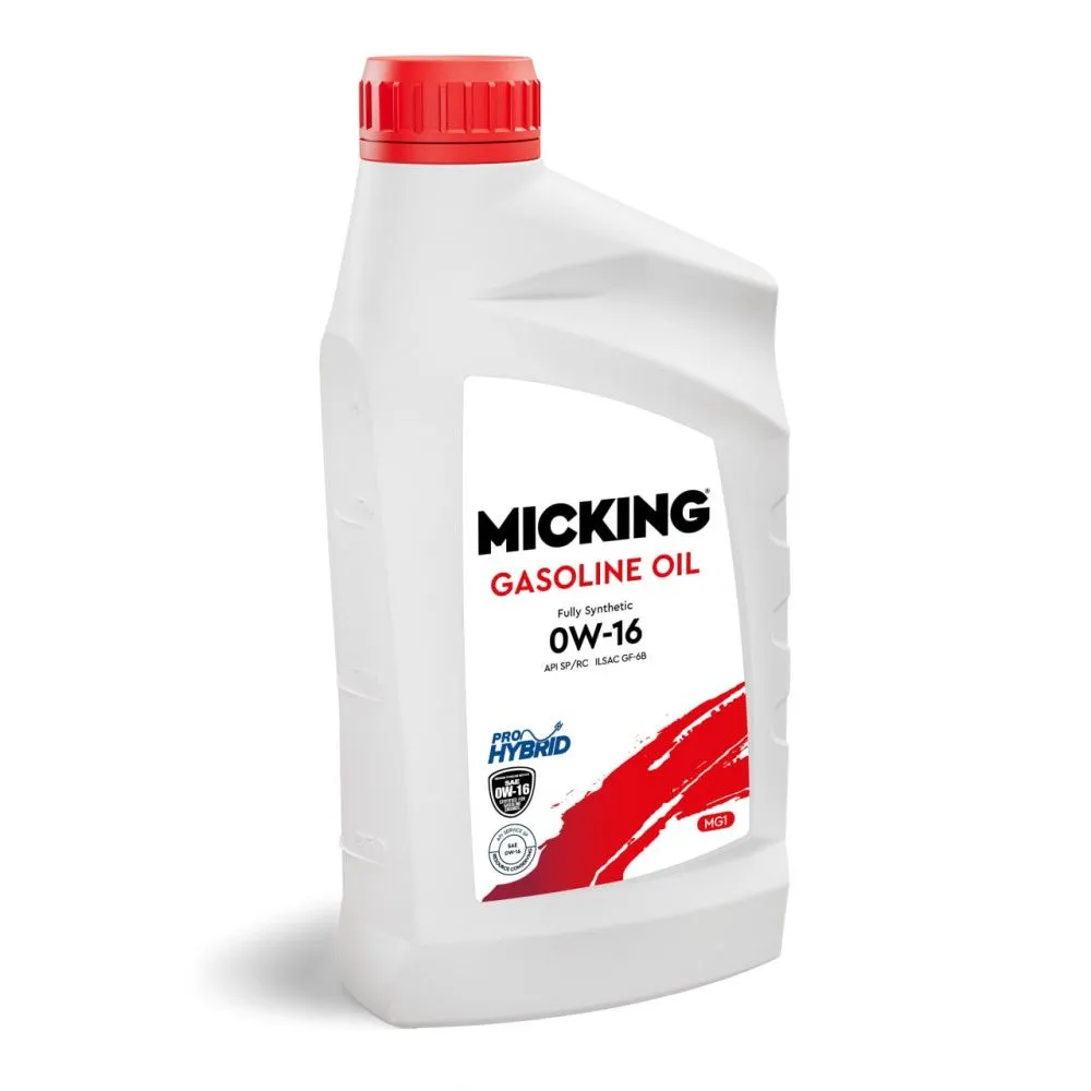 Масло моторное MICKING GASOLINE OIL MG1 0W16 SP/RC SYNTETIC (1л)