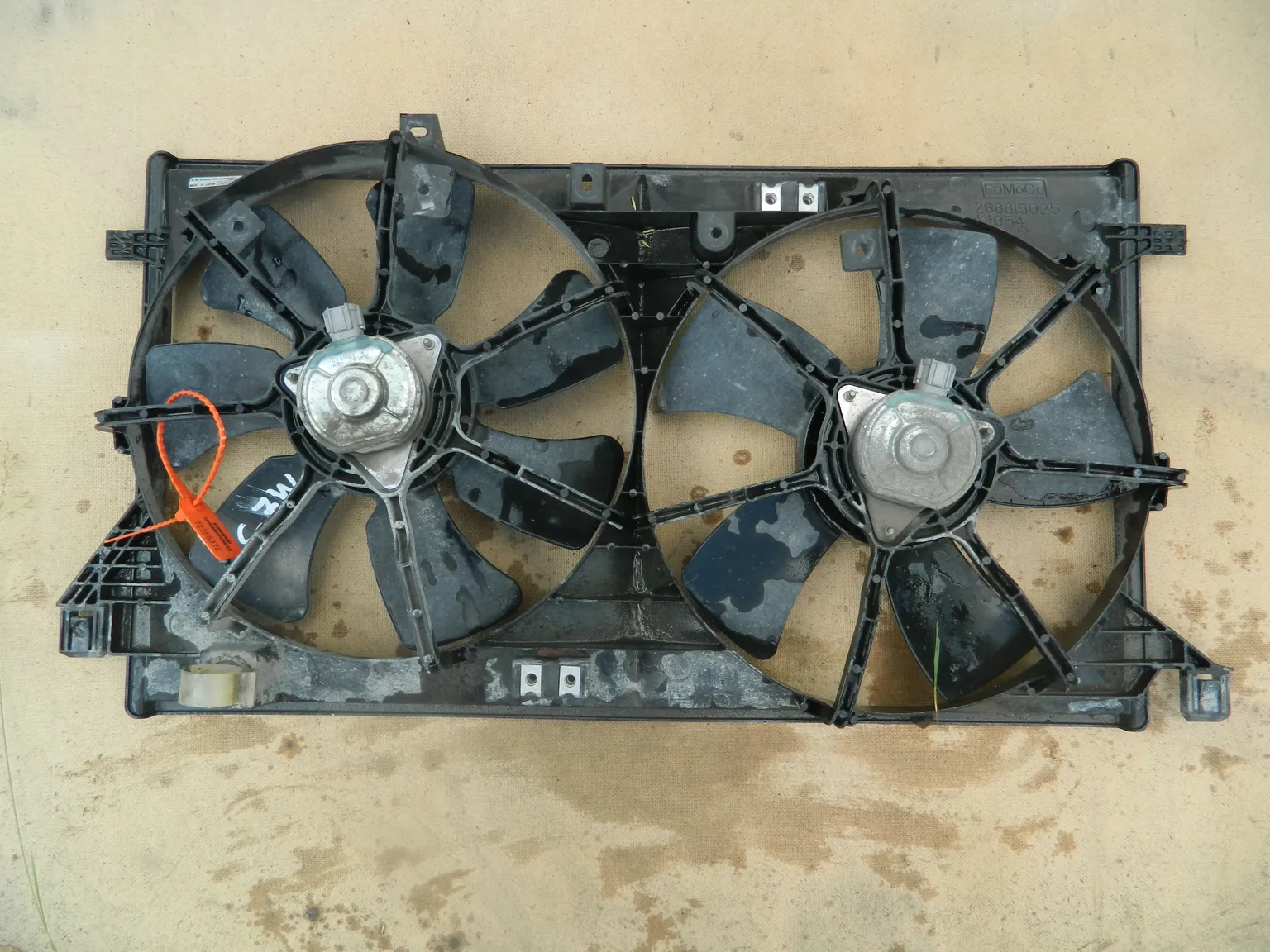 Диффузор радиатора MAZDA MAZDA3 BL (Контрактный) 72355972