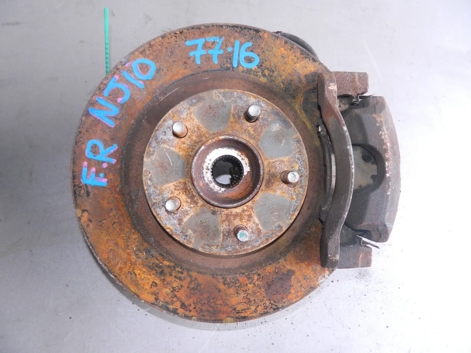 Ступица NISSAN QASHQAI J10 Перед Прав (Контрактный) 79591407