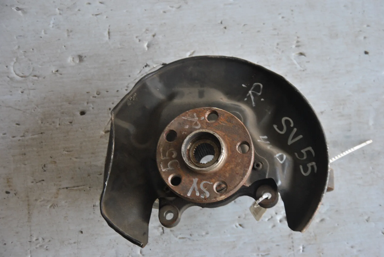 Ступица TOYOTA VISTA SV55 Перед Прав (Контрaктный) 45976218