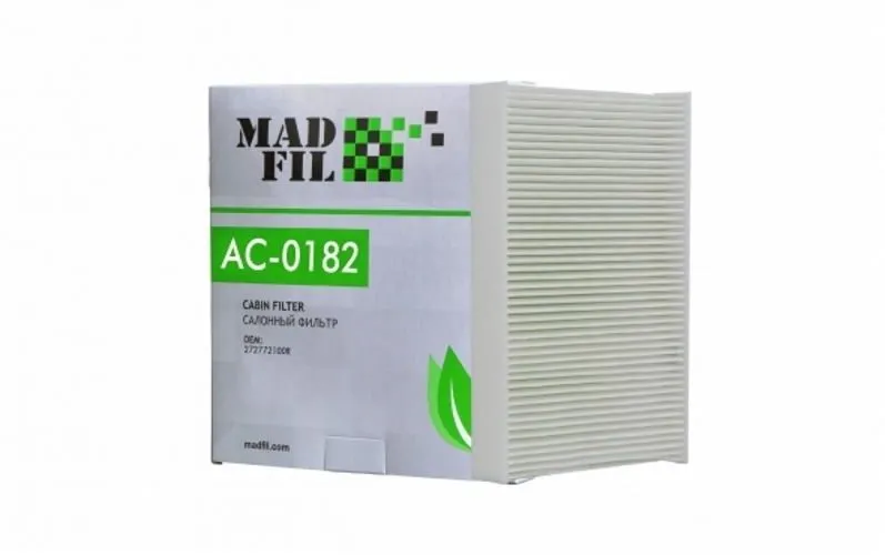 Фильтр салонный MADFIL AC0182 RENAULT MEGANE 2009-