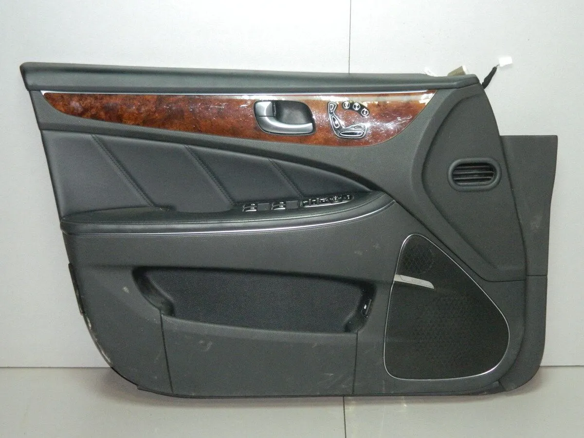 Обшивка двери HYUNDAI EQUUS VI G6DA 2013-2015 Перед Лев (Б/У) 35017739 823123N010RY