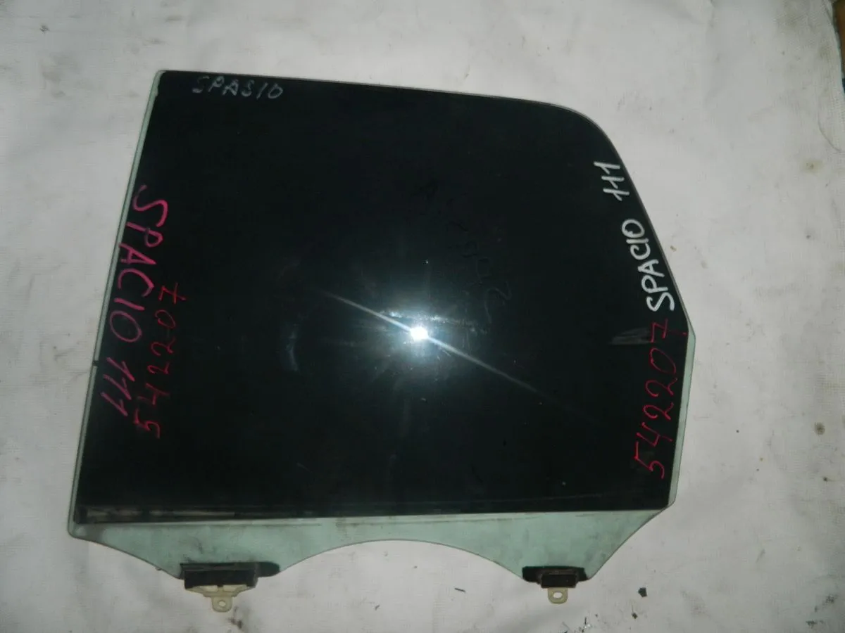 Стекло двери TOYOTA SPACIO 111 Задн. Лев (Контрактный) 542207