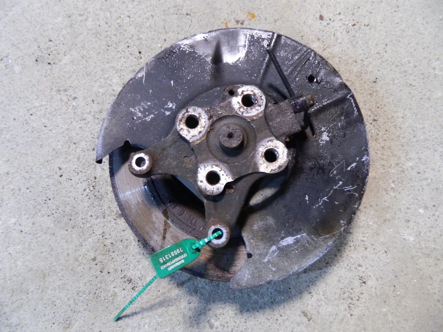 Ступица MAZDA MAZDA 6 GY Зад Прав (Контрактный) 79591315