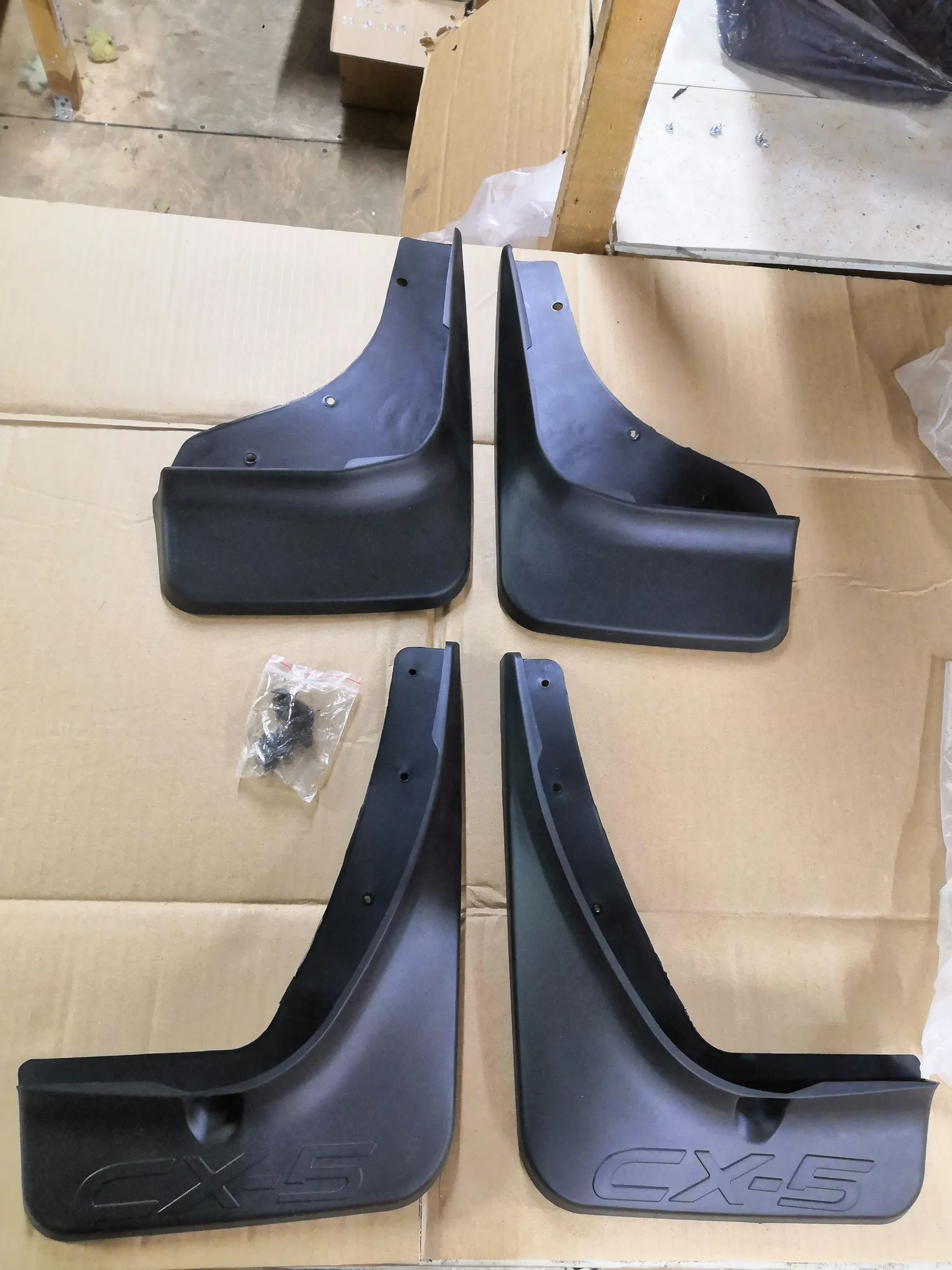 Брызговик GENERAL PARTS GPMZCX513 MAZDA CX5 13г- (комплект)