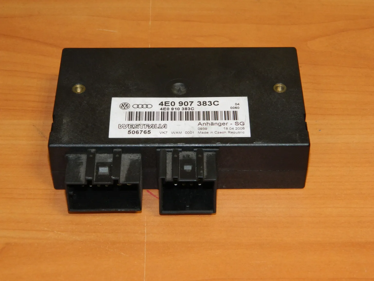 Блок управления AUDI Q7 4L BAR (Б/У)