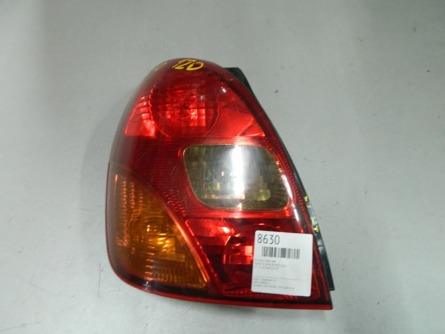 Фонарь TOYOTA COROLLA SPACIO NZE121 Зад Лев 1369 (Контрактный) 03344149