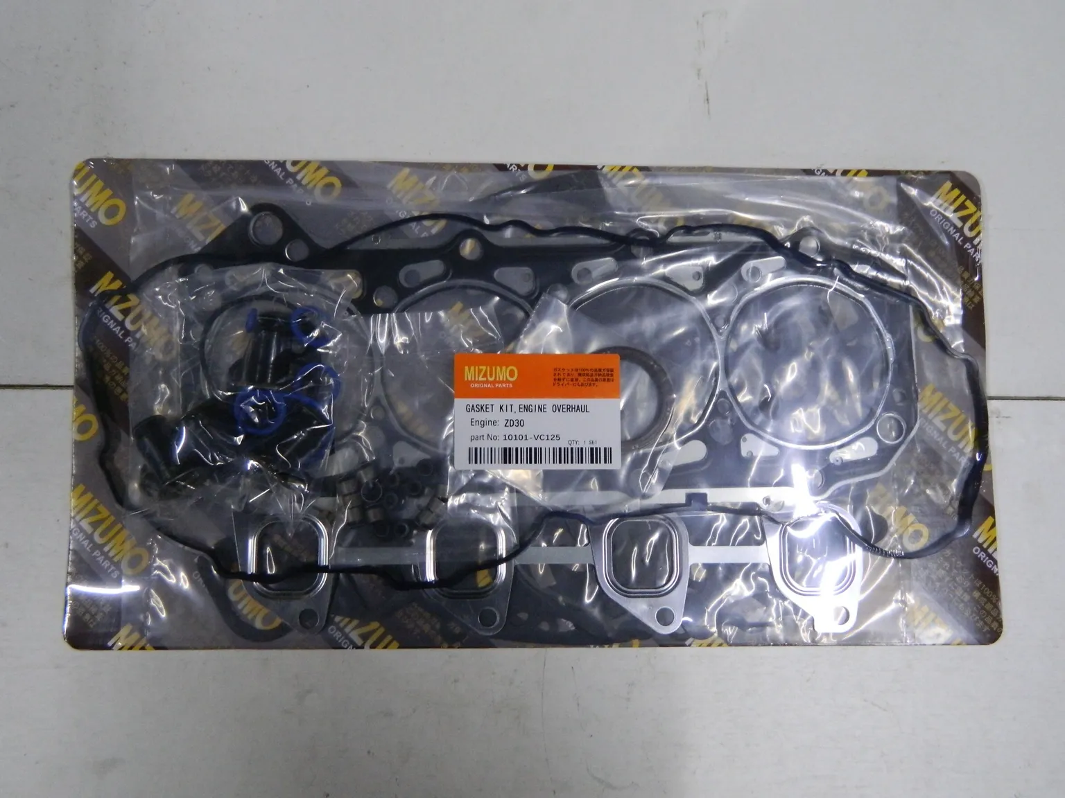 Ремкомплект ДВС MIZUMO 10101VC125 ZD30 (металл)