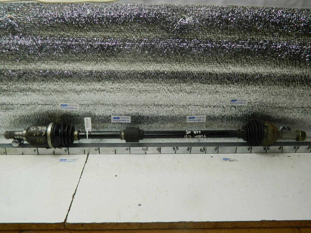 Привод NISSAN TIIDA C11 HR15DE Перед Прав (Контрактный) 35021411