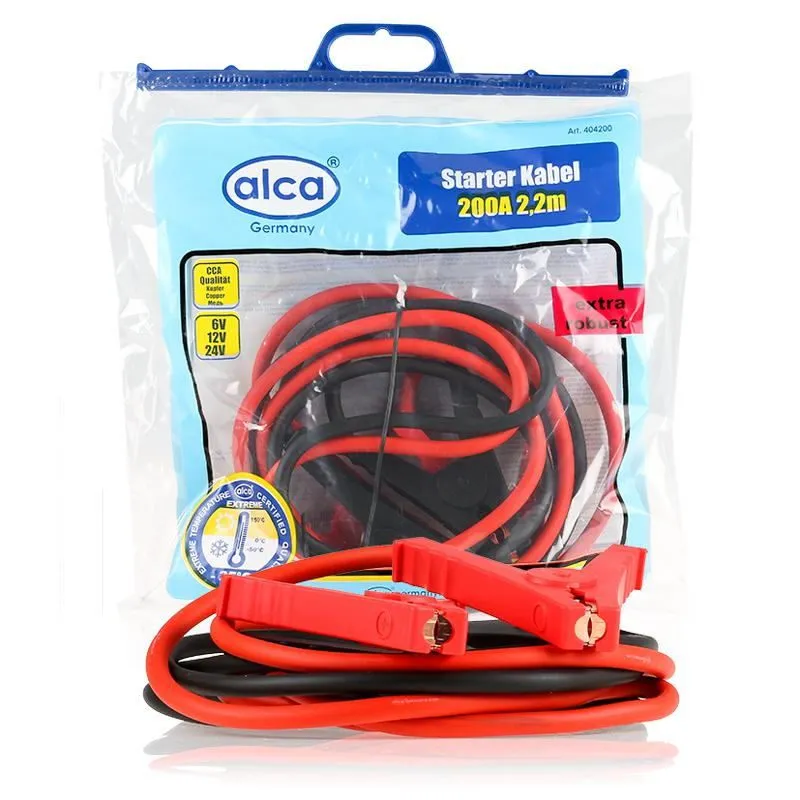 Провода для прикуривания ALCA 404200 200A 2.2м