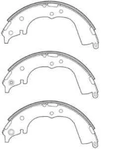 Колодки тормозные MINTYE MS2330 TOYOTA HILUX VI (_N1_) 97-05