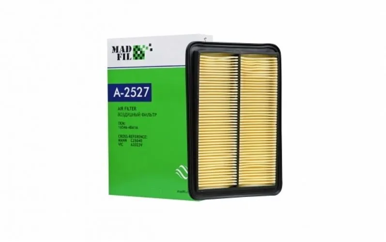 Фильтр воздушный MADFIL A2527 NISSAN Qashqai 2013-2015 / NISSAN X-Trail 2013- / RENAULT Koleos 2008-