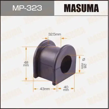 Втулка MASUMA MP323 TOYOTA