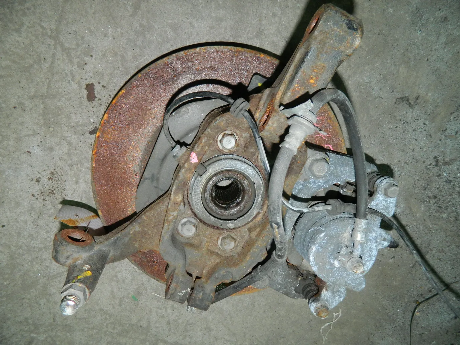 Ступица NISSAN MURANO PNZ50 Перед Лев (Контрактный) 79586516