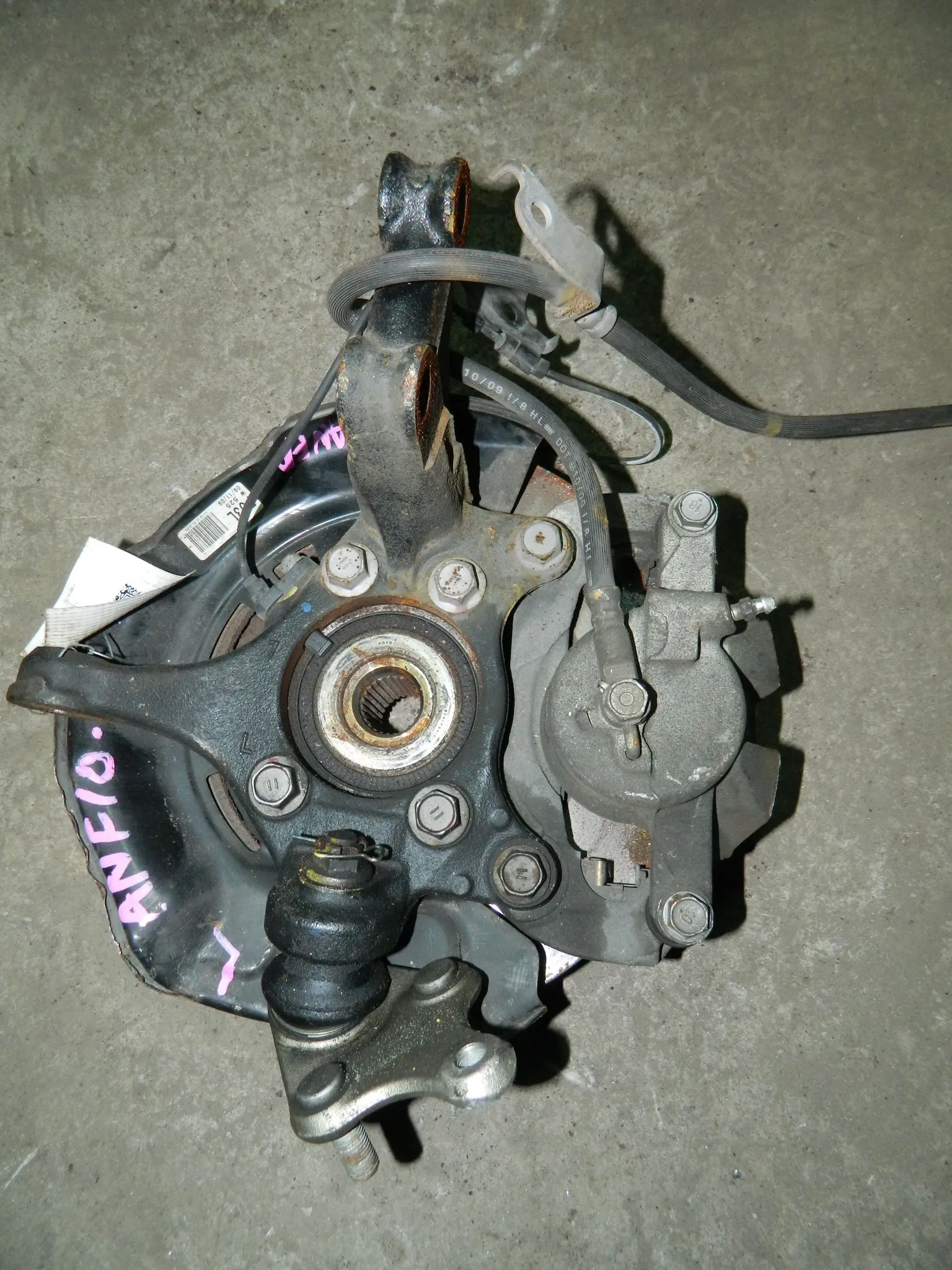 Ступица LEXUS HS250 ANF10 Перед Лев (Контрaктный) 79586531