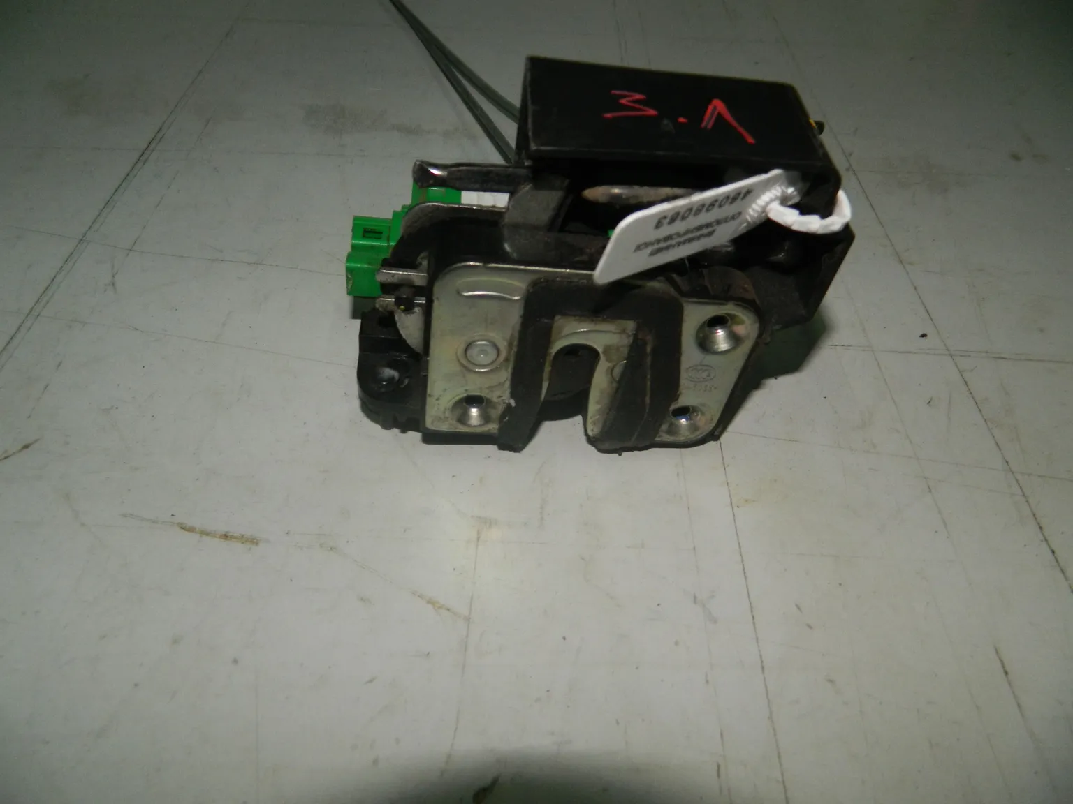 Замок двери KIA RIO QB G4FA Зад. Лев (Б/У) 46098063