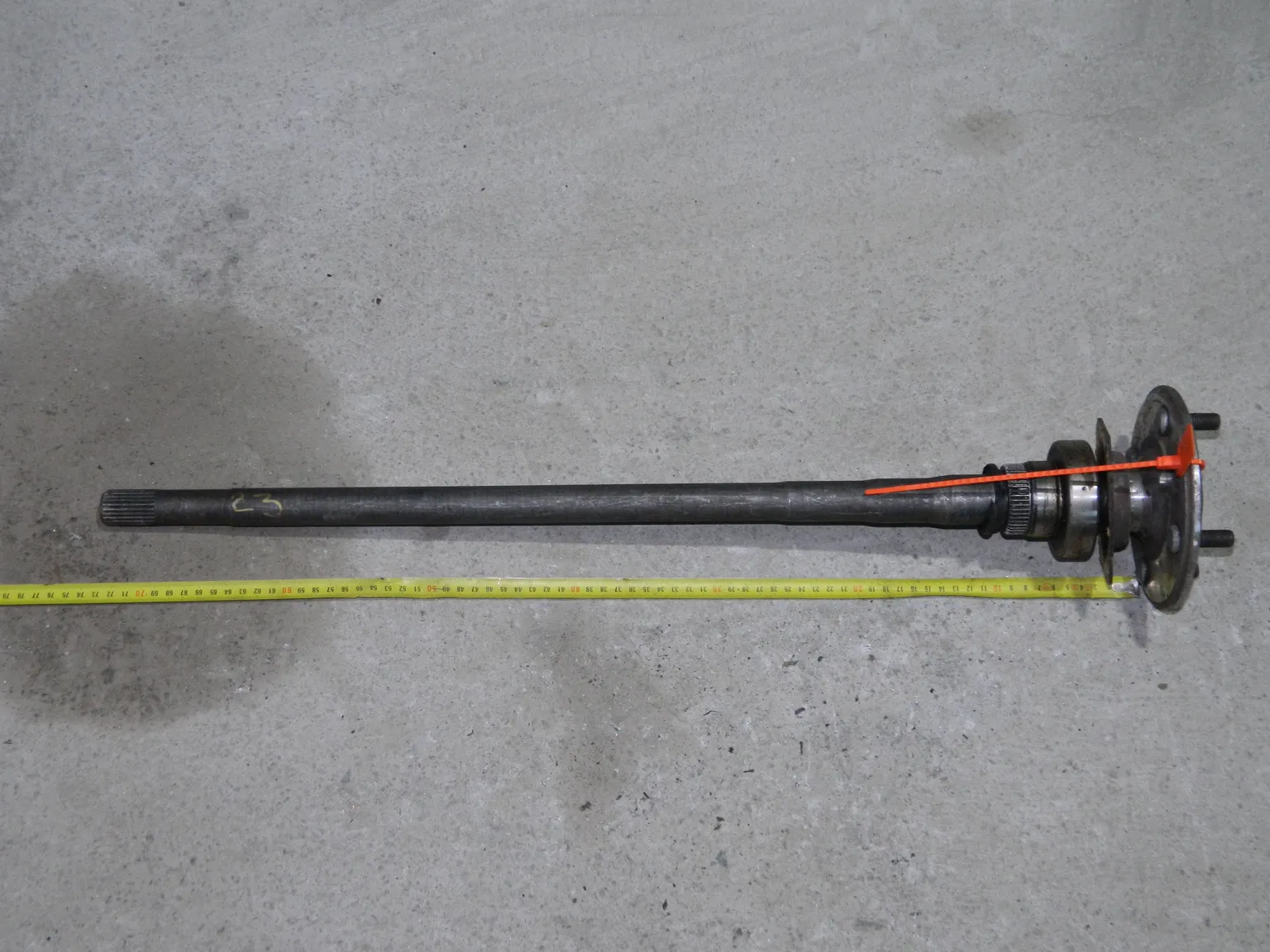 Полуось TOYOTA LITE ACE NOAH SR40 Зад Лев (Контрактный) 65243694