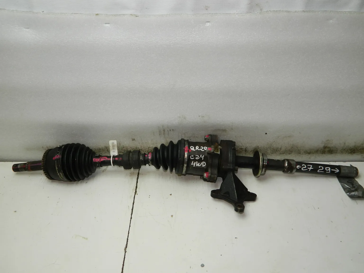 Привод NISSAN SERENA TNC24 QR20DE Перед Прав (Контрактный) 35015585