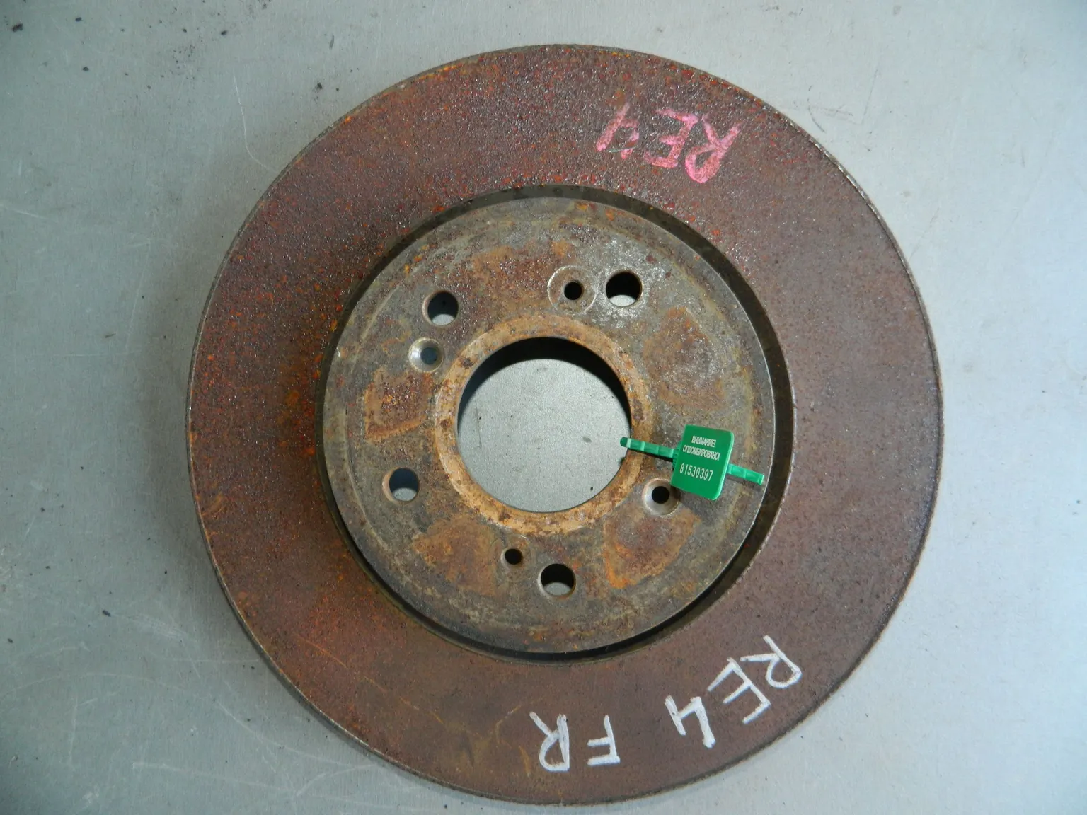 Диск тормозной HONDA CR-V RE4 Перед (Контрактный) 81530397