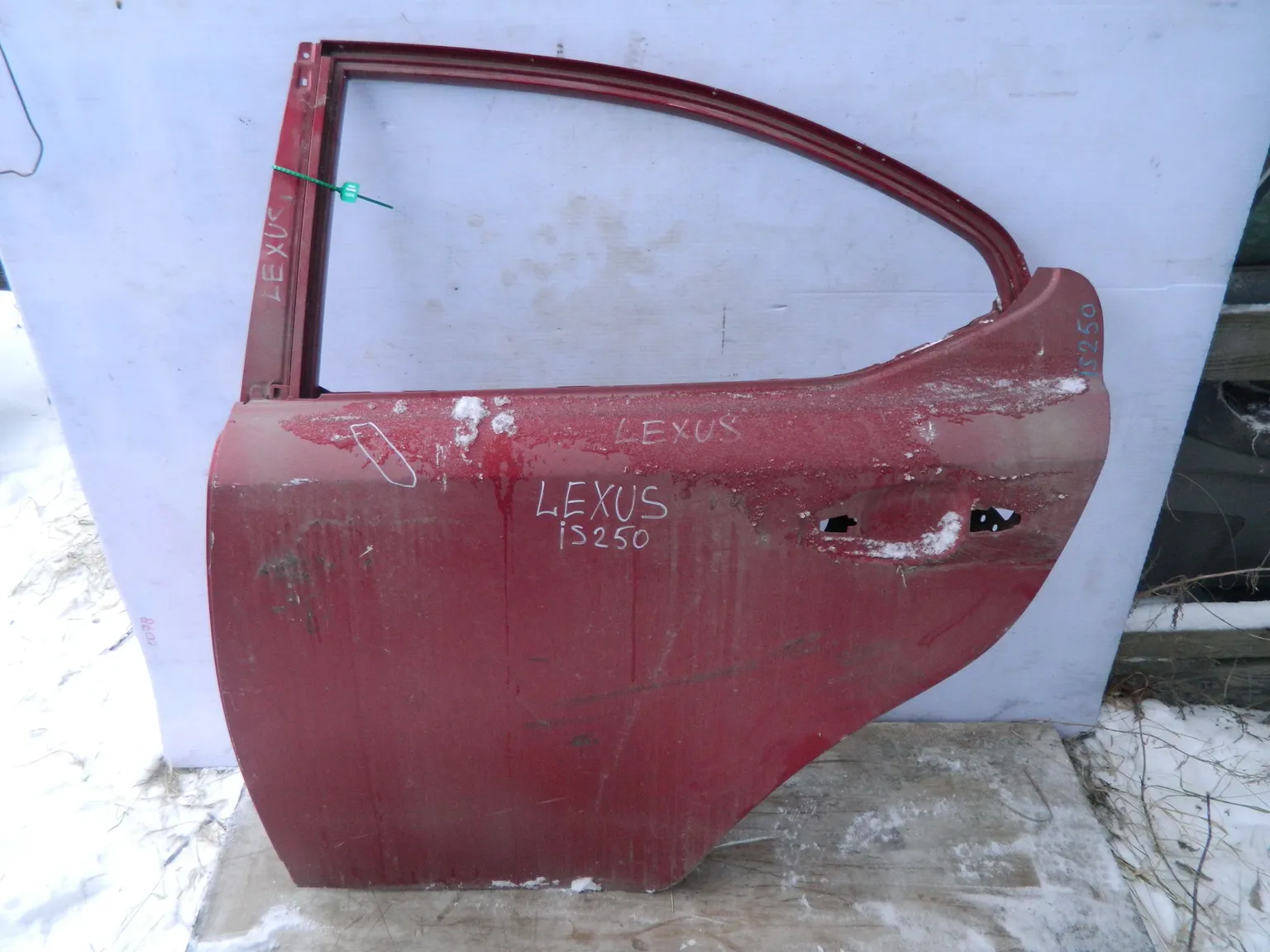 Дверь LEXUS IS250 GSE20 Задн Лев (Контрактный) 81540740