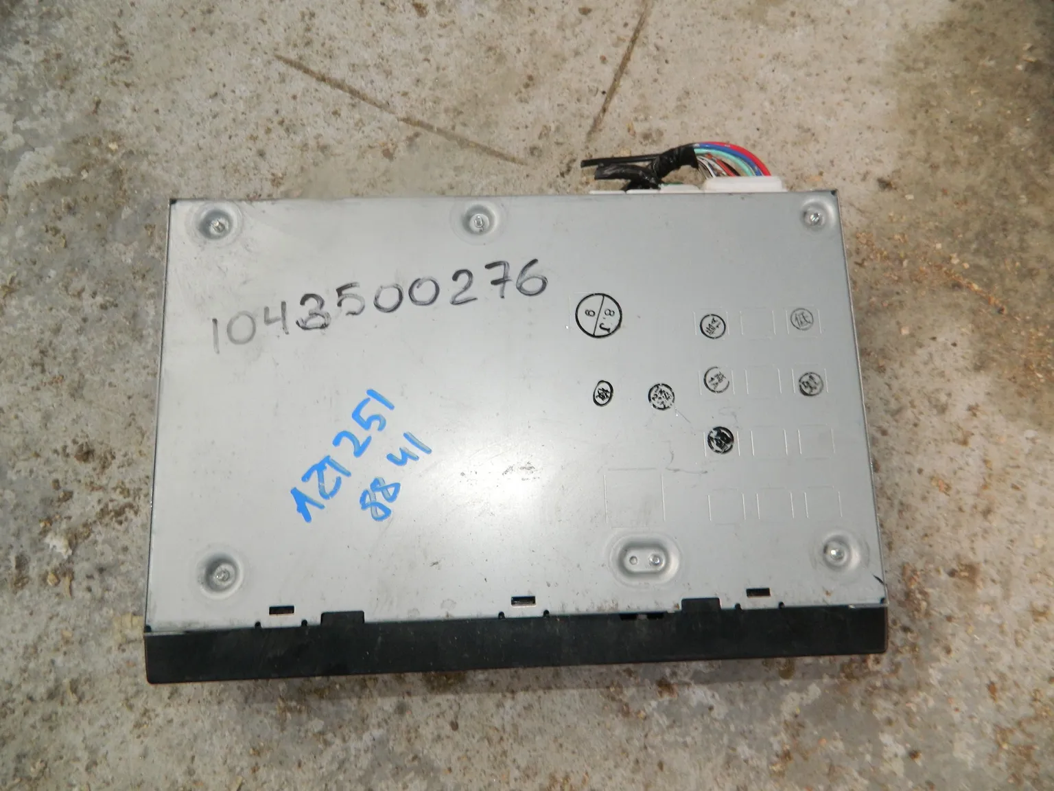 Блок навигации TOYOTA AVENSIS AZT251 (Контрактный) 1043500276 8684120030