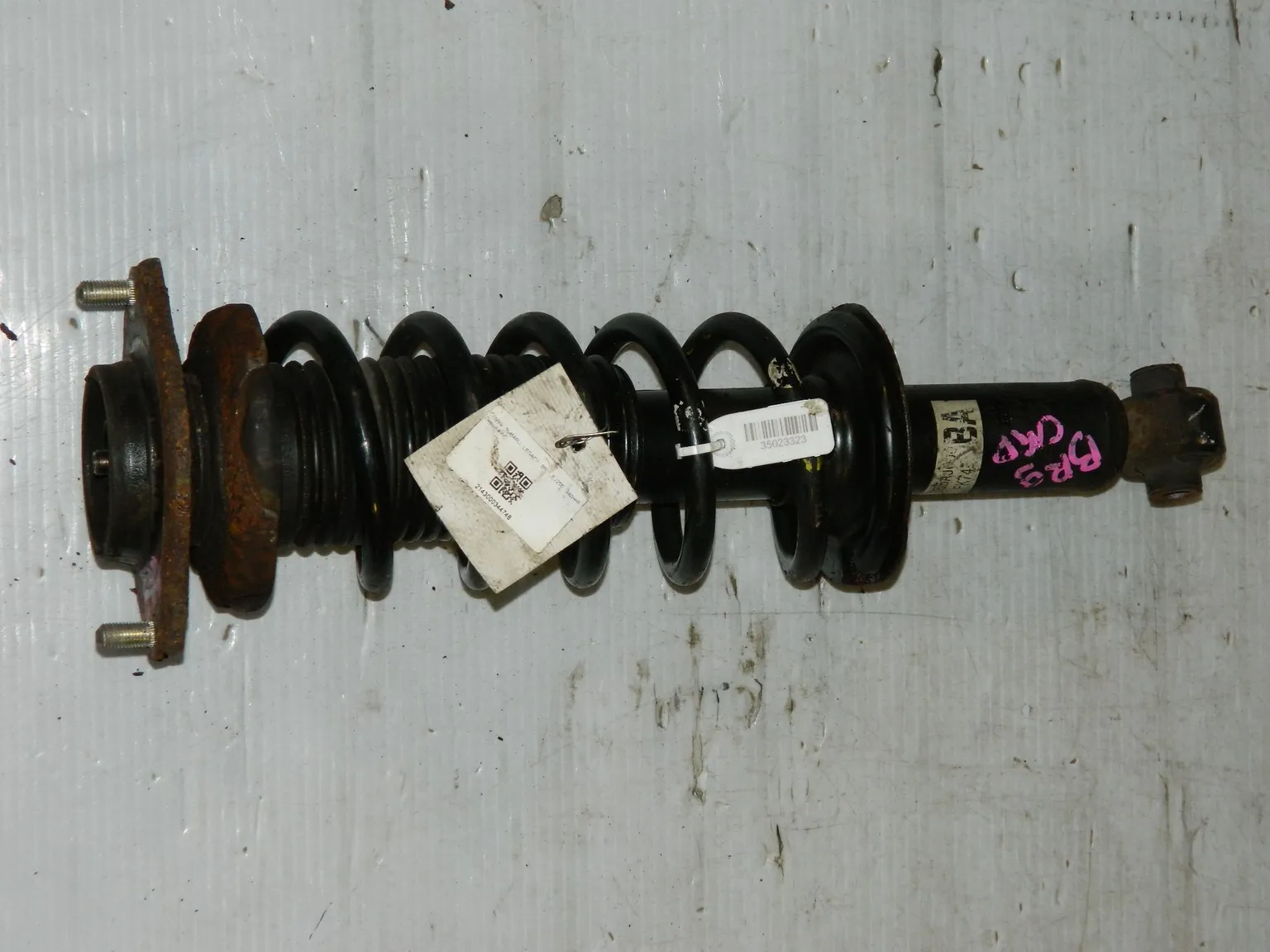 Стойка подвески SUBARU LEGACY BR9 Зад Лев (Контрактный)