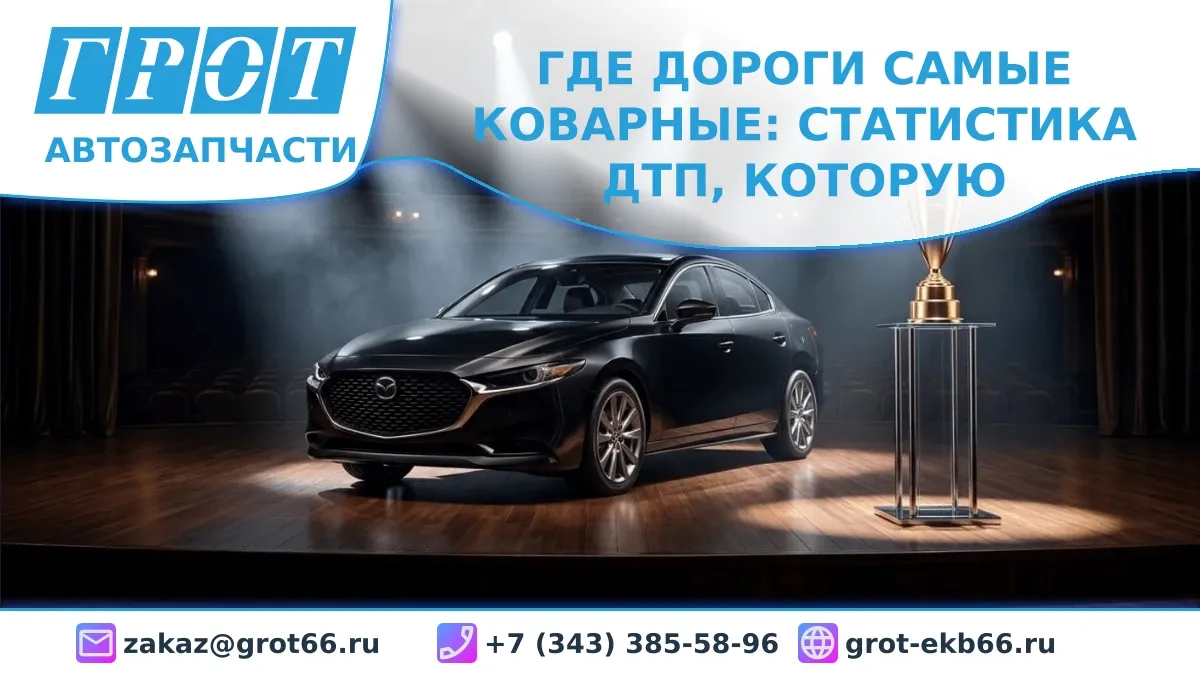 Где дороги самые коварные: статистика ДТП, которую стоит знать каждому водителю