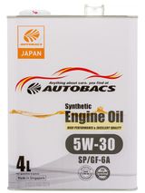 Масло моторное AUTOBACS SNP SYNTHETIC 5W30 SP/GF-6A (4л)