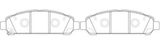 Колодки тормозные TOYOTA 04465-0T010