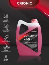 Антифриз CRIONIC -40 G12++ красный (10кг)