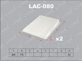 Фильтр салонный LYNX LAC080