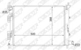 Радиатор охлаждения SAT SGHY0016MT HYUNDAI/KIA ACCENT, SOLARIS, I20 , RIO 2011-2014